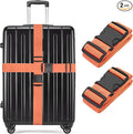 BILIONE Luggage Straps, TSA Approved Add a Bag Premium Accessory by BILIONE