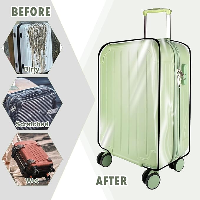 Thicken Clear Luggage Cover Protector - Image 6