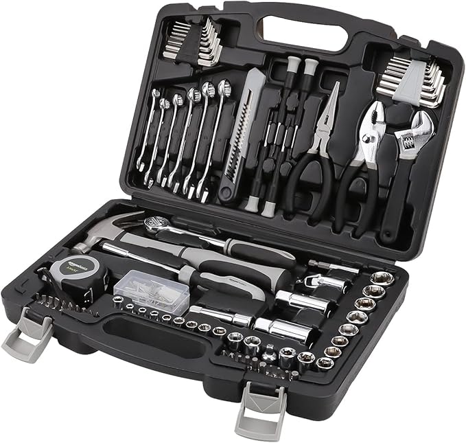 AmazonBasics 131-Piece General Household Hand Tool Set by AmazonBasics