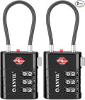 ANVIL TSA Approved Luggage Locks – High Security TSA008 Combination Travel Locks by ANVIL