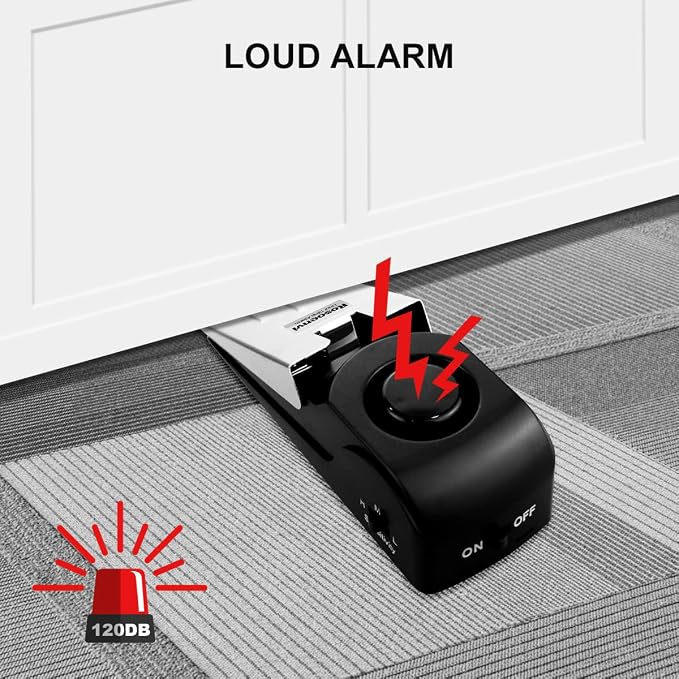 4 Pack Door Stop Alarm, Door Stopper - Image 4