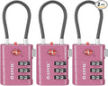 ANVIL TSA Approved Luggage Locks – High Security TSA008 Combination Travel Locks by ANVIL