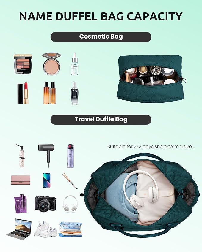 Teenage Girl Gifts 8-10-Initial Travel Bag - Image 5