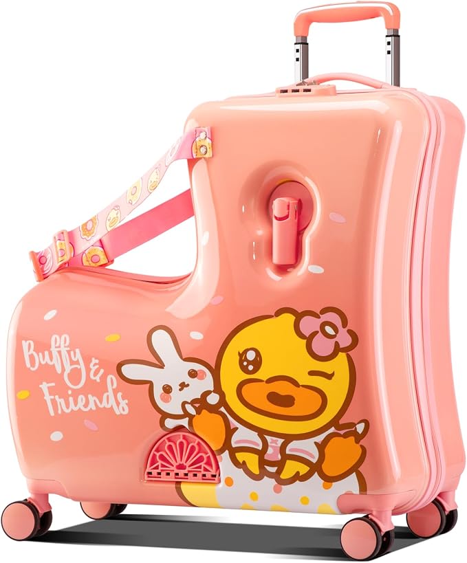 Kids' Lightweight Ride on Luggage by AOWEILA