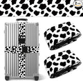 Cow Print Luggage Straps for Suitcases TSA Approved, Luggage Identifiers for by Unknown