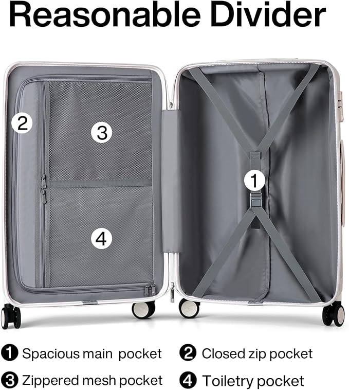 Hanke 29 Inch Luggage Suitcases - Image 5