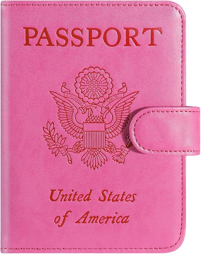 Passport Holder Cover Wallet RFID Blocking Leather Card Case Travel Accessories by PASCACOO