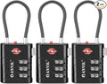 ANVIL TSA Approved Luggage Locks – High Security TSA008 Combination Travel Locks by ANVIL