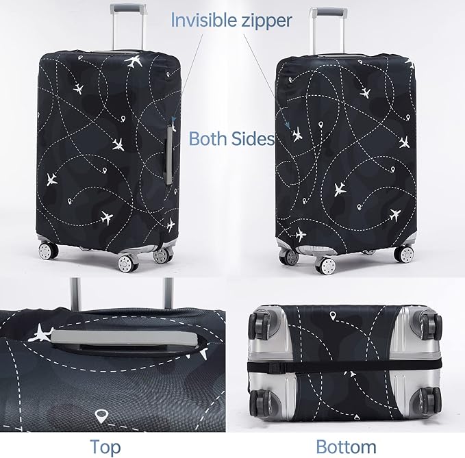 Travelkin Luggage Cover for Suitcase Tsa Approved, Suitcase Cover Protector Fit - Image 2