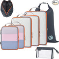 Cipway Compression Packing Cubes Mesh, Lightweight Luggage Organizer Bags by Cipway