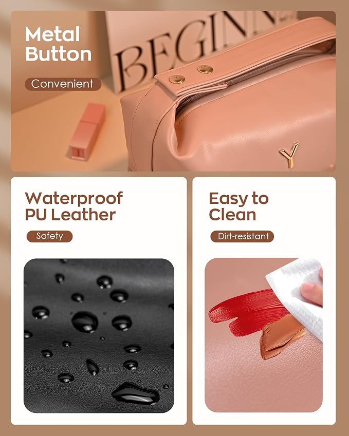 Gift for Her, Personalized Makeup Bags - Image 6