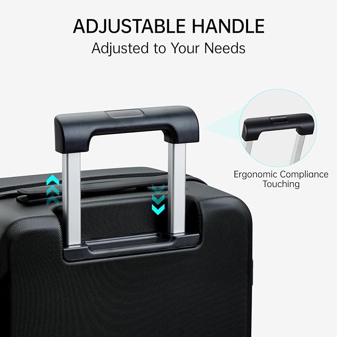MILADA 2 Piece Luggage Sets, Suitcases - Image 8