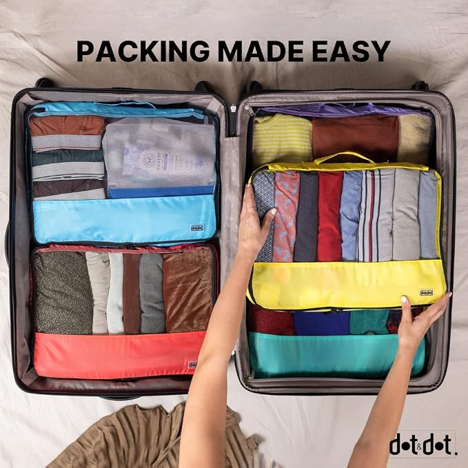 5pc Large Packing Cubes for Suitcases - Image 6