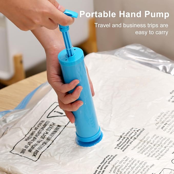 Vacuum Bags for Travel, Space Saver Vacuum Storage Combo - Image 4