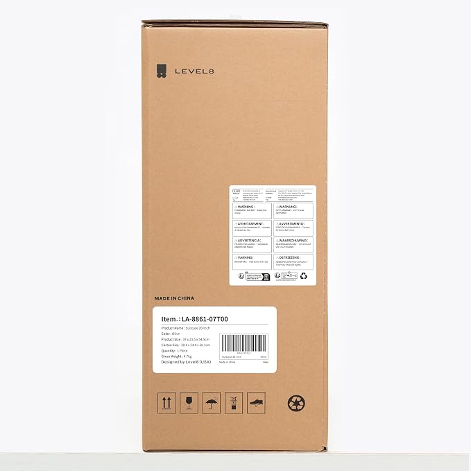 LEVEL8 Carry on Luggage Airline Approved - Image 12