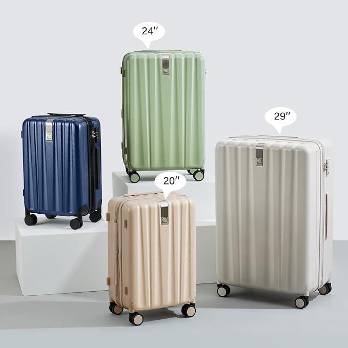 Hanke 24 Inch Expandable Checked Luggage Lightweight PC Hard Shell Luggage - Image 9