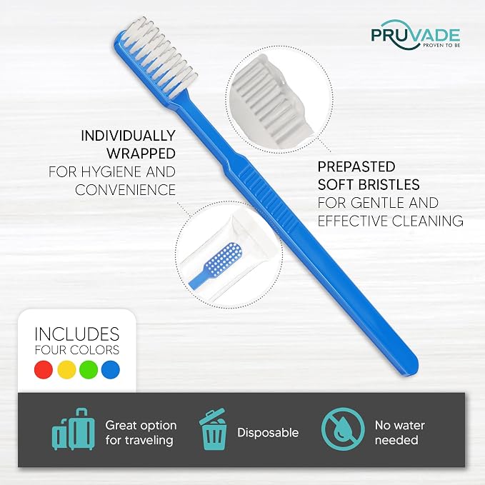1000 Prepasted Toothbrushes Individually Wrapped - Image 3