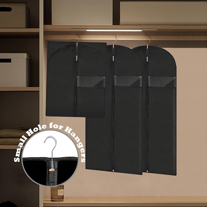 Garment Bags for Hanging Clothes, Dress Bags for Gowns Long - Image 5