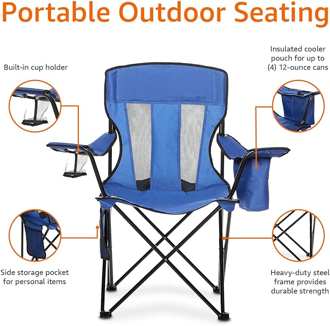 Amazon Basics Camping Chair - Image 3