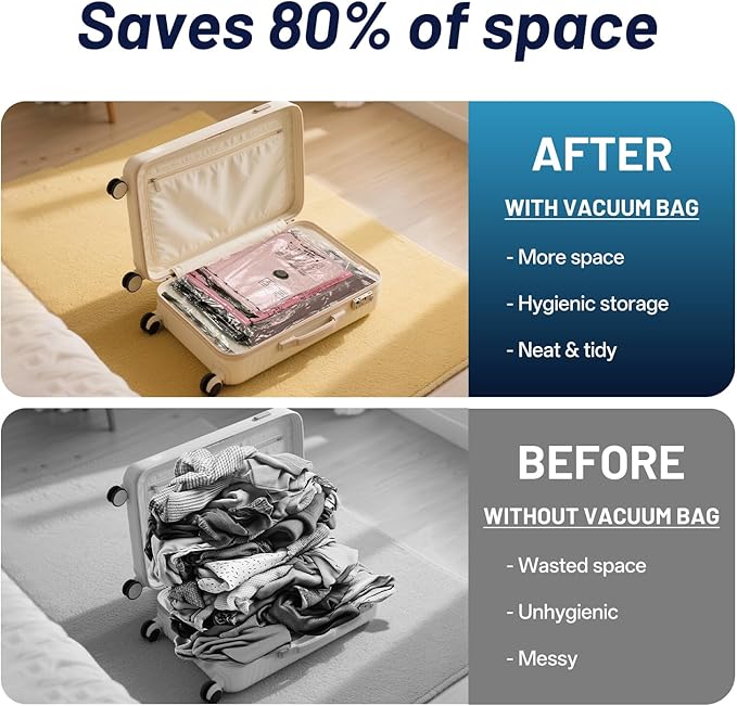 Combo 16 Pack Travel Vacuum Bags - Image 5