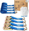 Ratchet Straps, 1 Inch x 16.4 Feet by Sweecomb