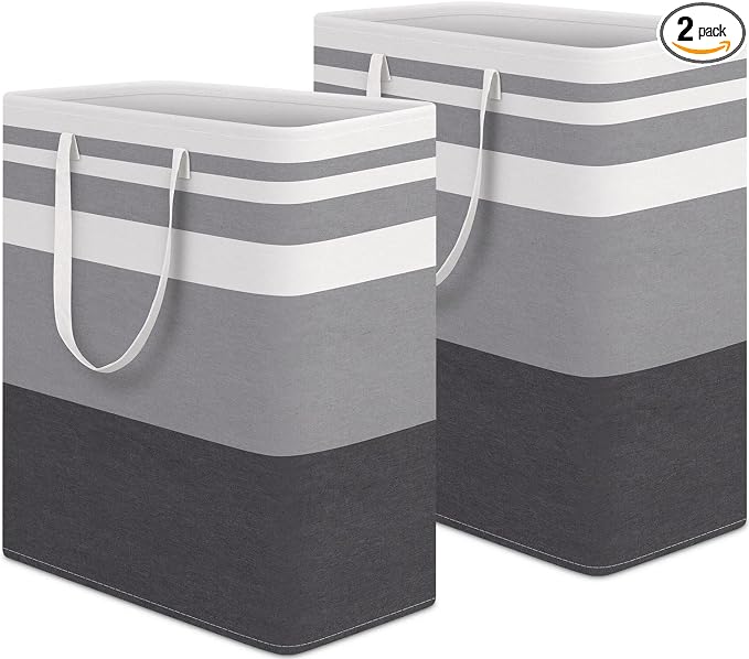HomeHacks Laundry Basket, 100L Each Waterproof, Freestanding Laundry Hamper by HomeHacks