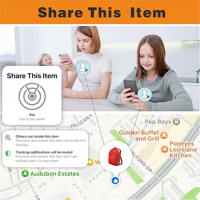 Air Tracker 2 Pack, Smart Bluetooth Tracker Works - Image 4