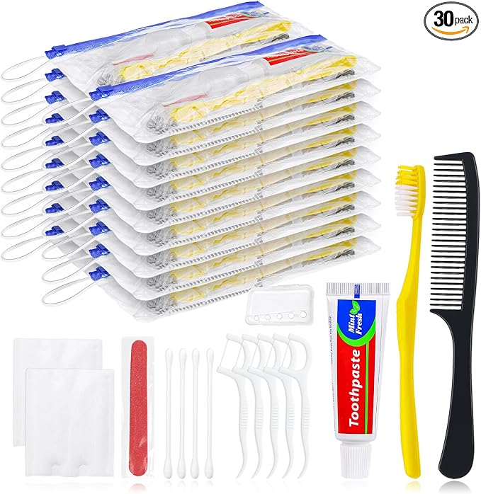 Personal Hygiene Kit Bulk Pack of 30 by Xuezoioy