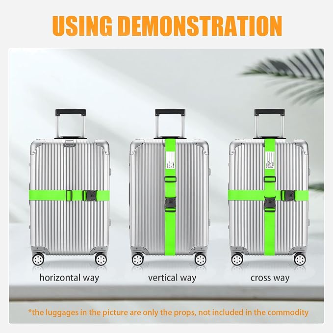 BILIONE Luggage Straps TSA Approved Add a Bag Premium Accessory - Image 6