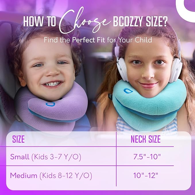 BCOZZY Kids Chin Supporting Travel Pillow - Image 5