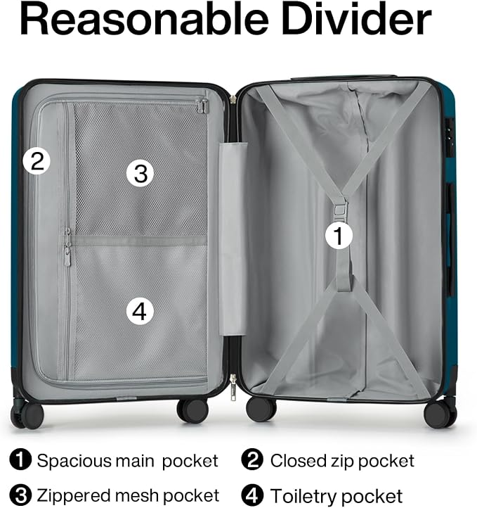 Hanke 29 Inch Luggage Suitcases - Image 5