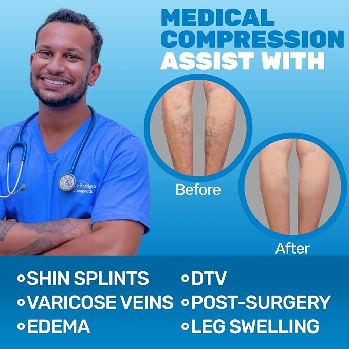 ABSOLUTE SUPPORT Cotton Compression Socks - Image 7
