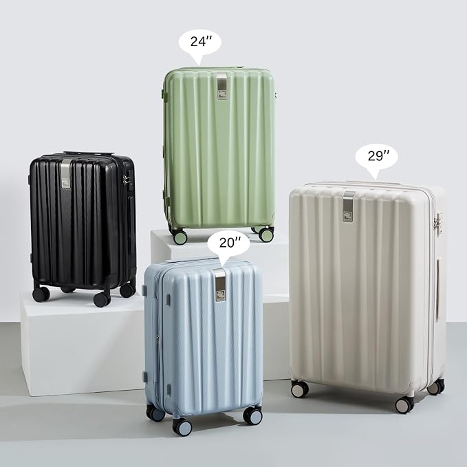 Hanke 29 Inch Expandable Checked Luggage Lightweight PC Hard Shell Luggage - Image 9