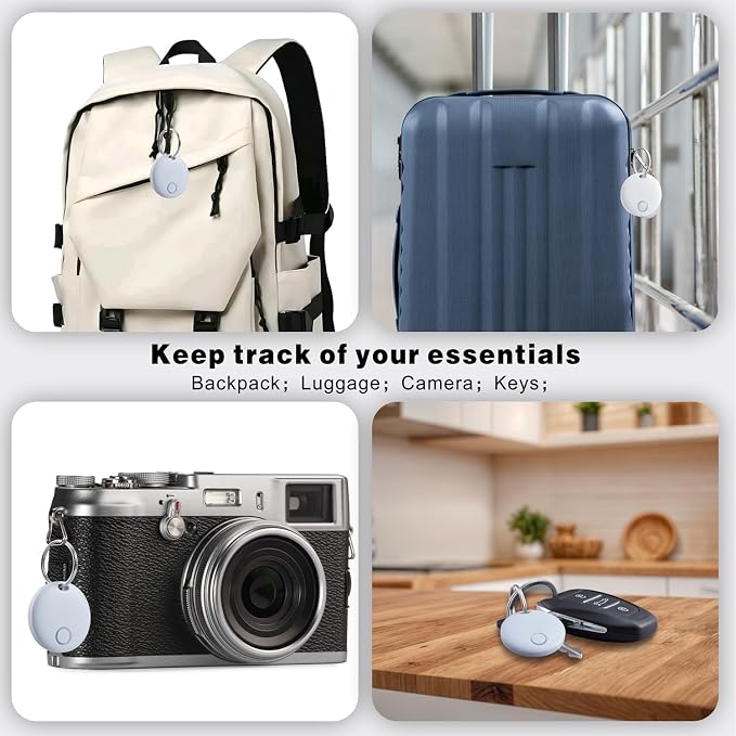 Air Tracker 4 Pack, Smart Bluetooth Tracker Works - Image 5