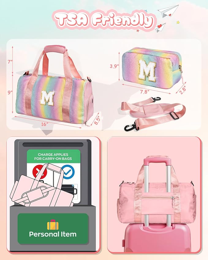 Girly Girl Stuff-Girl Gym Bag - Image 3