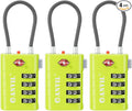 ANVIL 4 Digit Luggage Locks, TSA Locks by ANVIL