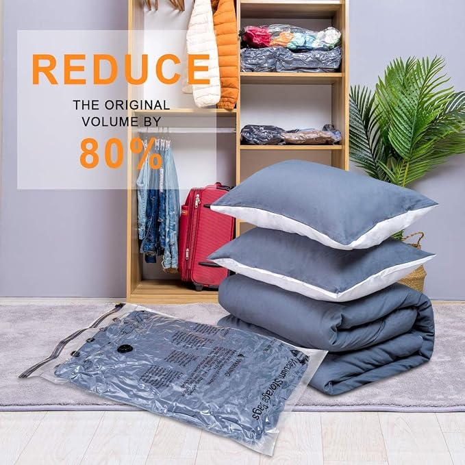 15 Pack Vacuum Storage Bags - Image 6