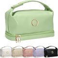 Gifts With Initials for Women, Personalized Makeup Bag with Handle, Initial by Vogewood