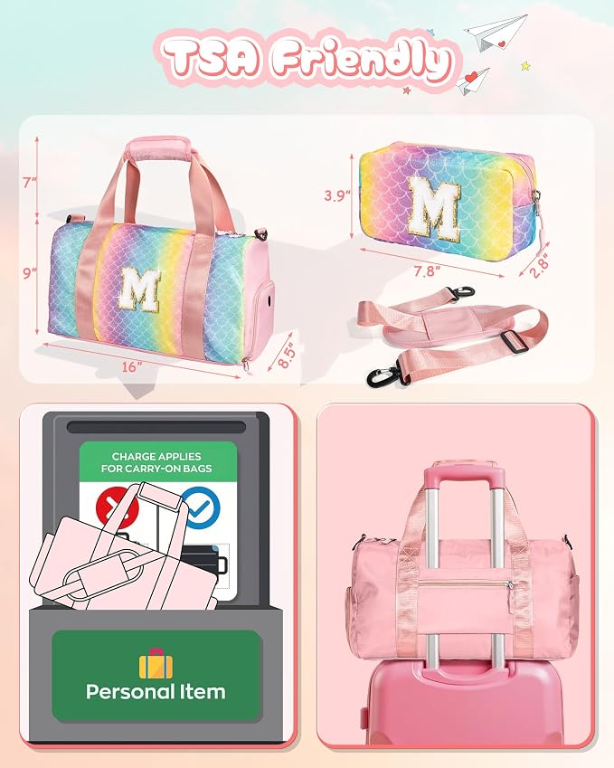 Cute Preppy Gifts for Girls-Girl Gym Bag - Image 3