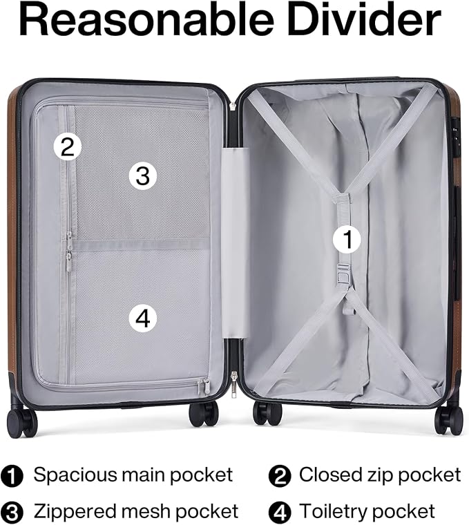 Hanke 29 Inch Luggage Suitcases - Image 5