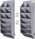 FENTEC 2 Pack Over the Door Shoe Organizer, Hanging Shoe Organizer, 6-Tier by Fentec