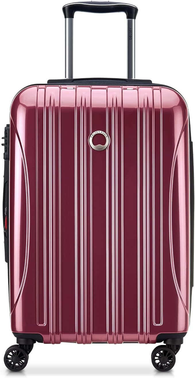 DELSEY Paris Carry-On Domestic, Peony Pink by DelseyParisLuggage