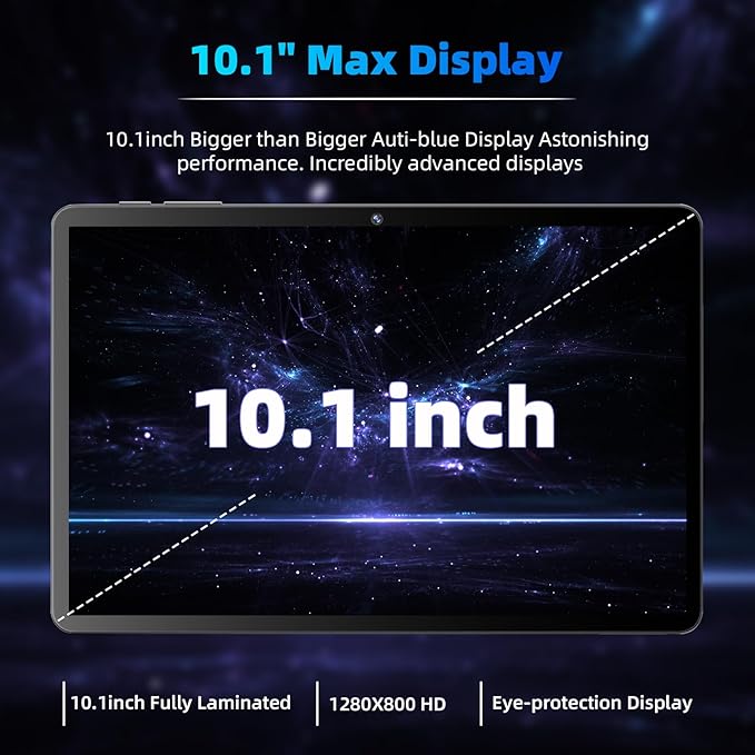 Android 14 Tablet, 10 inch Tablets, Octa Core Processor, 10GB+64GB+512GB - Image 4