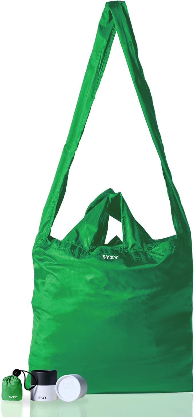 SYZY World's Most Compact Travel Tote Bag Portable Shopping Beach Market Bag by SYZY