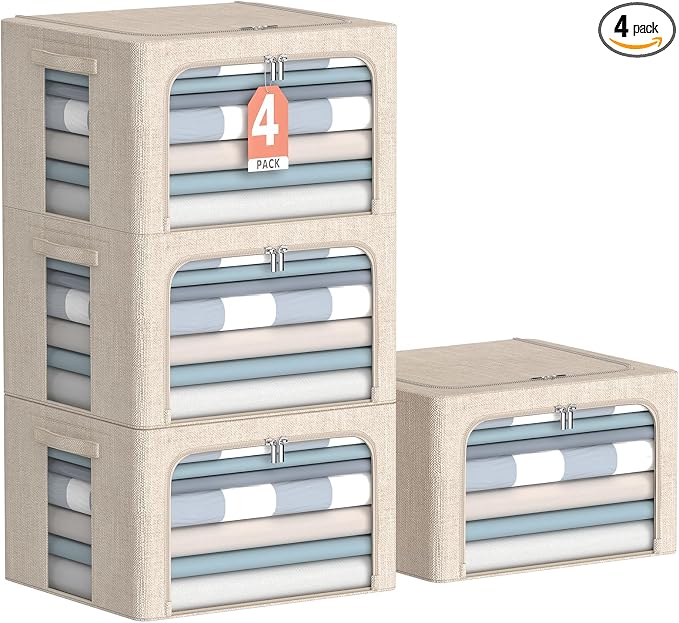 4 Pack Clothes Storage Bins by CYhom