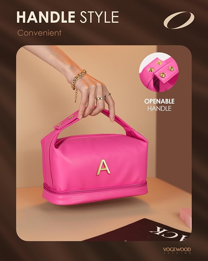 Gifts for Daughter/Girls, Personalized Makeup Bag - Image 3