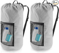 Laundry Bag Backpack, Dirty Clothes Travel Bag by Unknown