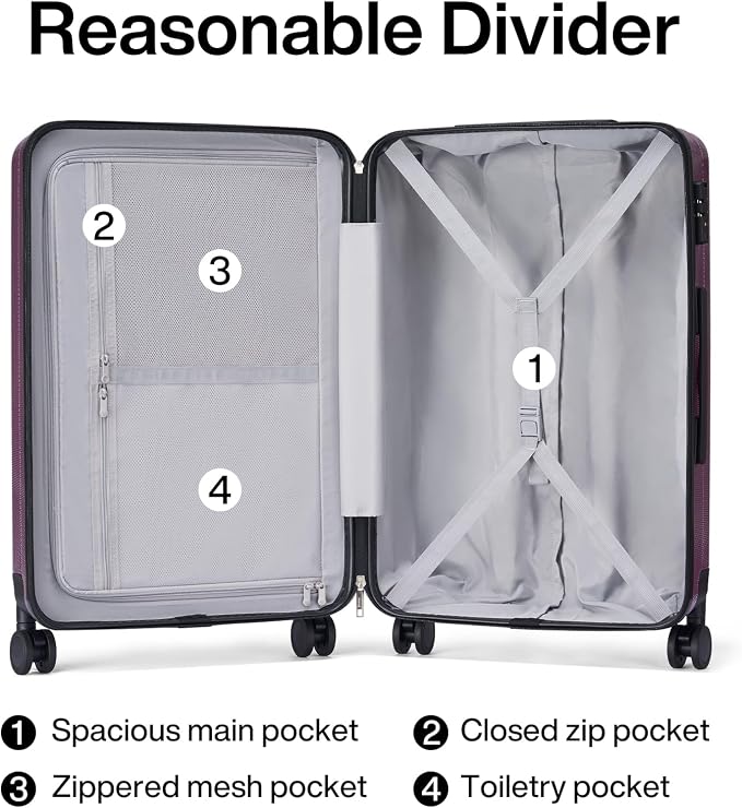 Hanke 29 Inch Luggage Suitcases - Image 5