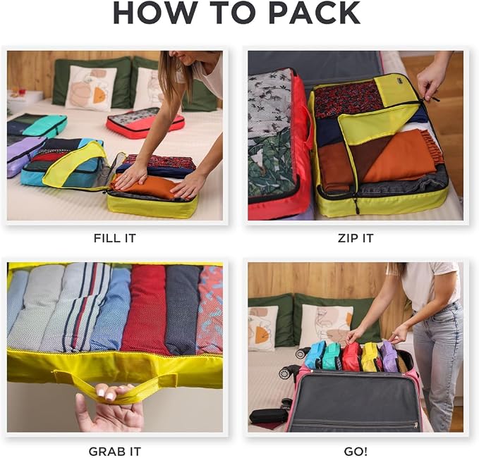 Large Packing Cubes for Suitcases - Image 7