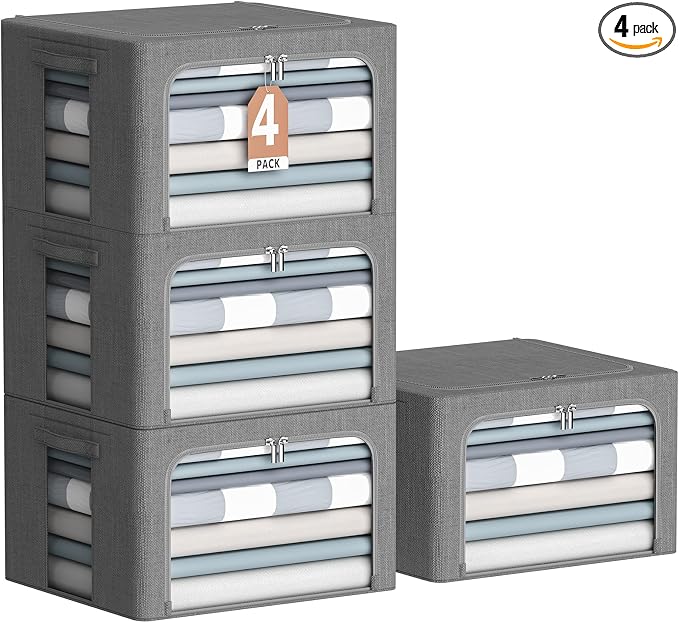 4 Pack Clothes Storage Bins by CYhom
